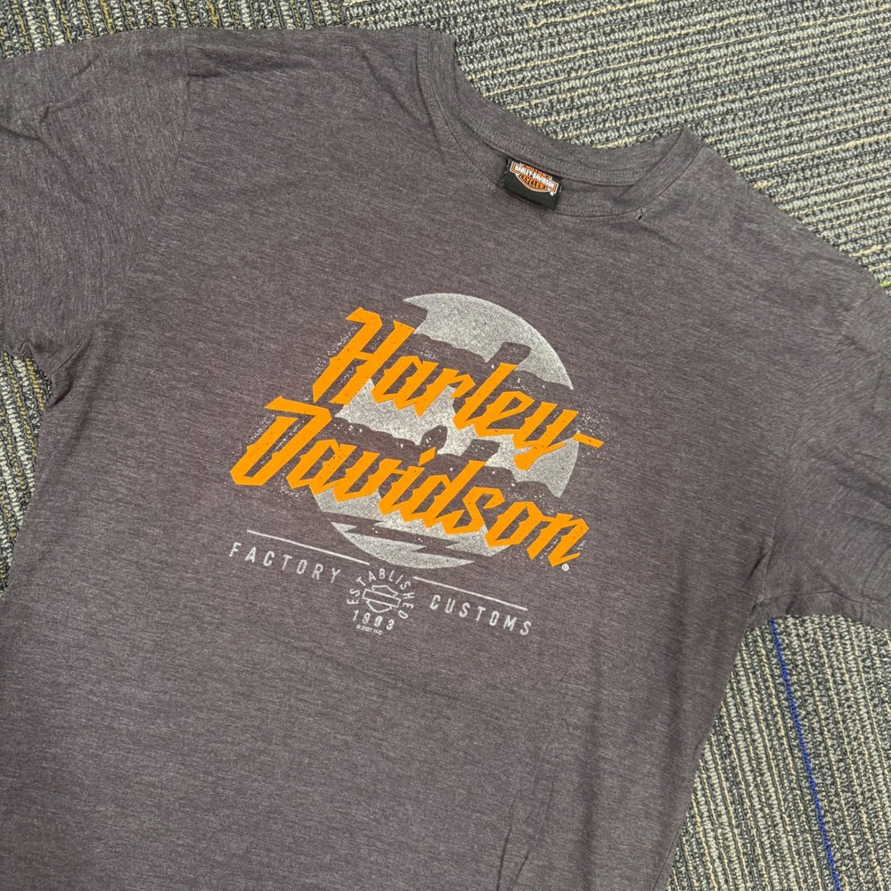 Harley Davidson T Shirt Mens Black Hills Rapid City Graphic Tee‎ Top